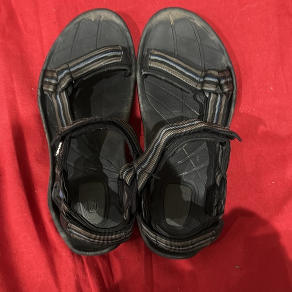 Teva Black and Brown Men's Sandals - Picture 5 of 5